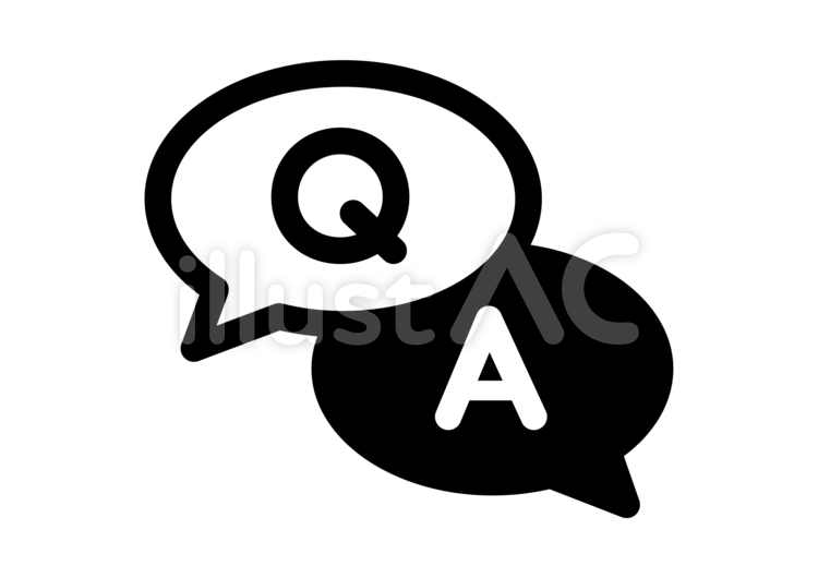 QAのアイコン6商用OK 無料 シンプルなフリーアイコン素材サイトSATO ICONS丸みのあるアウトラインとシルエットのアイコン 集 商用利用可能