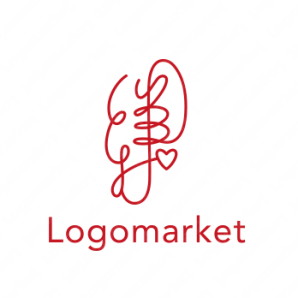 絆」文字ロゴマーク ロゴタンク 企業・店舗ロゴ・シンボルマーク格安作成販売