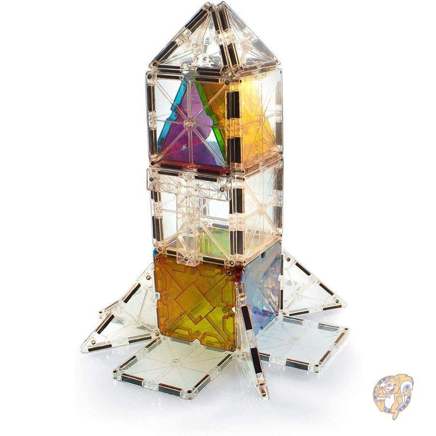 マグナタイル 160piece Magna-Tiles Clear Colors 100 Piece Set – Kitty Hawk Kites