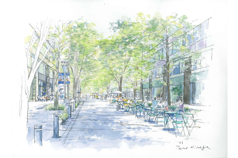 アルファベット一点透視図アート – 絵画造形教室 アトリエてのひら