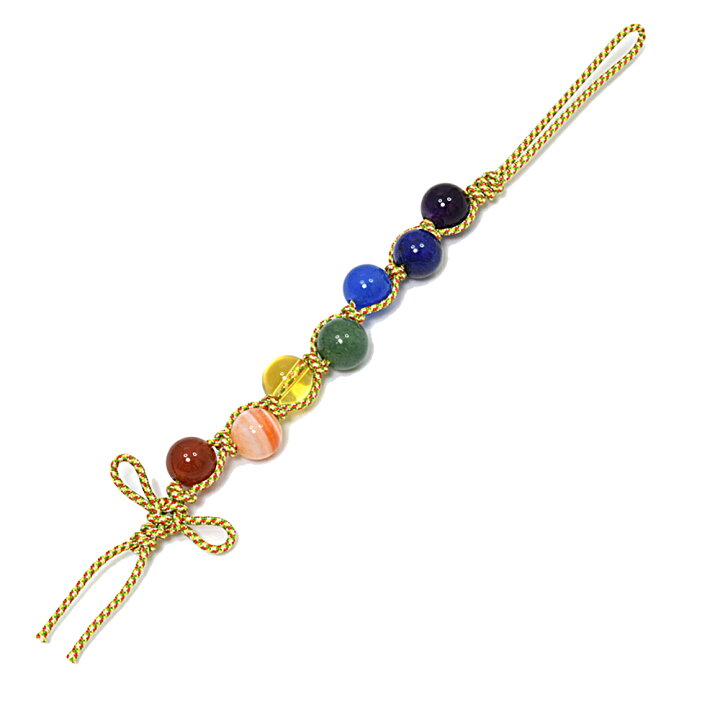 ハンドメイドキーホルダー 沖縄・石垣・手作りストラップ キッズに人気！天然石ストラップ 1個 アソビュ