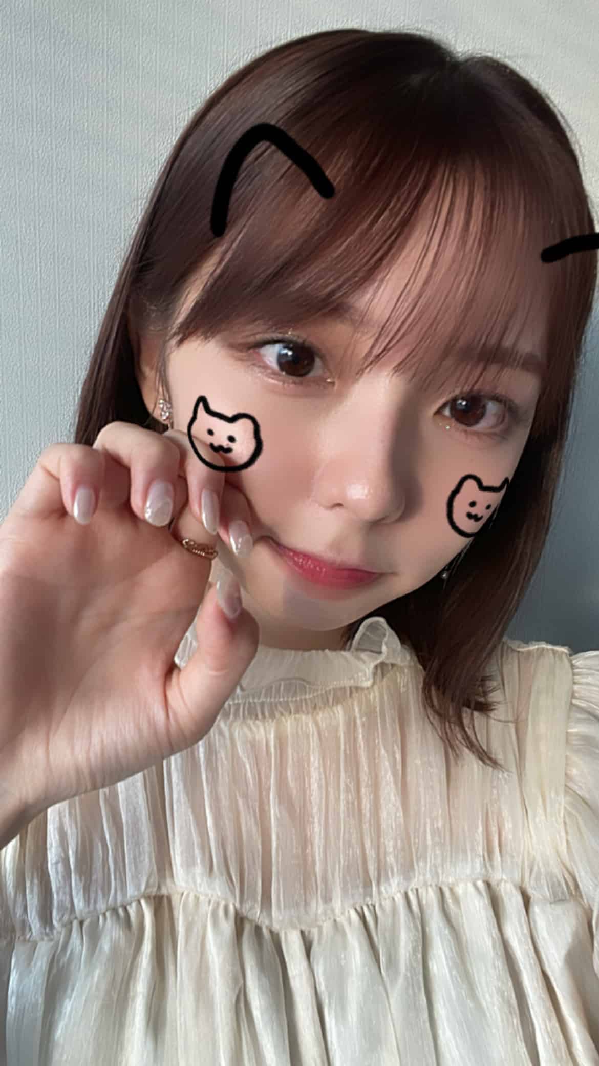 狂ってるこの絵はインスタのストーリーエフェクト