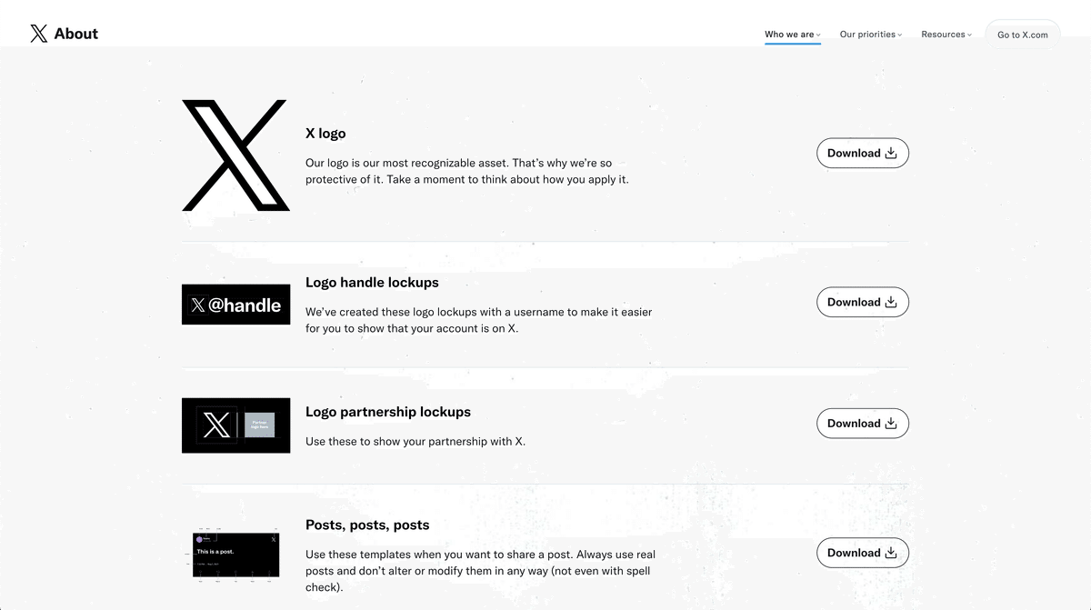 Xのロゴを使う方法4選 HTML控え- 灯りの下で書いたのかもしれない、はてなブログ版