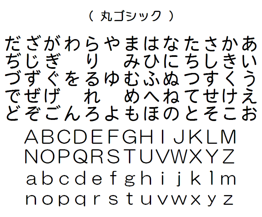 いろいろ丸ゴシックおすすめのAdobe・Google・フリーフォント千葉県船橋市のシステム開発・ホームページ制作の株式会社ノベルティ