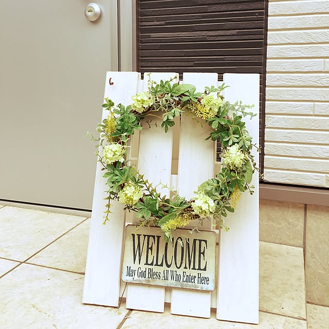 結婚式のウェルカムボードを手作り♪写真・似顔絵・100均DIYのアイデア集キナリノ