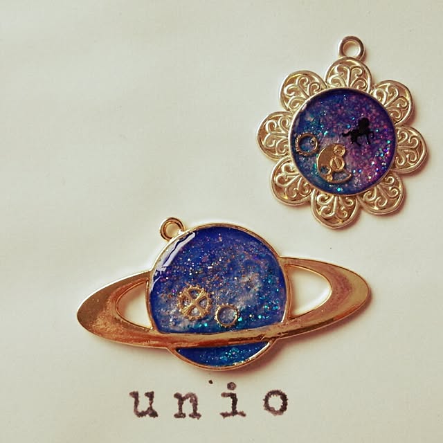 初挑戦！レジンの 宇宙塗り ハンドメイドの作り方・アイデア暮らしニスタ