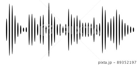 音声波形イラスト無料イラスト・フリー素材なら「イラストAC」