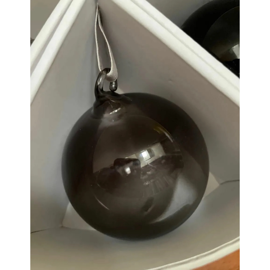 Amazon.co.jp: イッタラ iittalaオーナメントボール 5個セット 80mm グレー 366584並行輸入品: おもちゃ