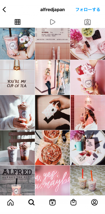 インスタは背景を統一する写真加工で、系統を揃えることができる！MONGENICジェニック