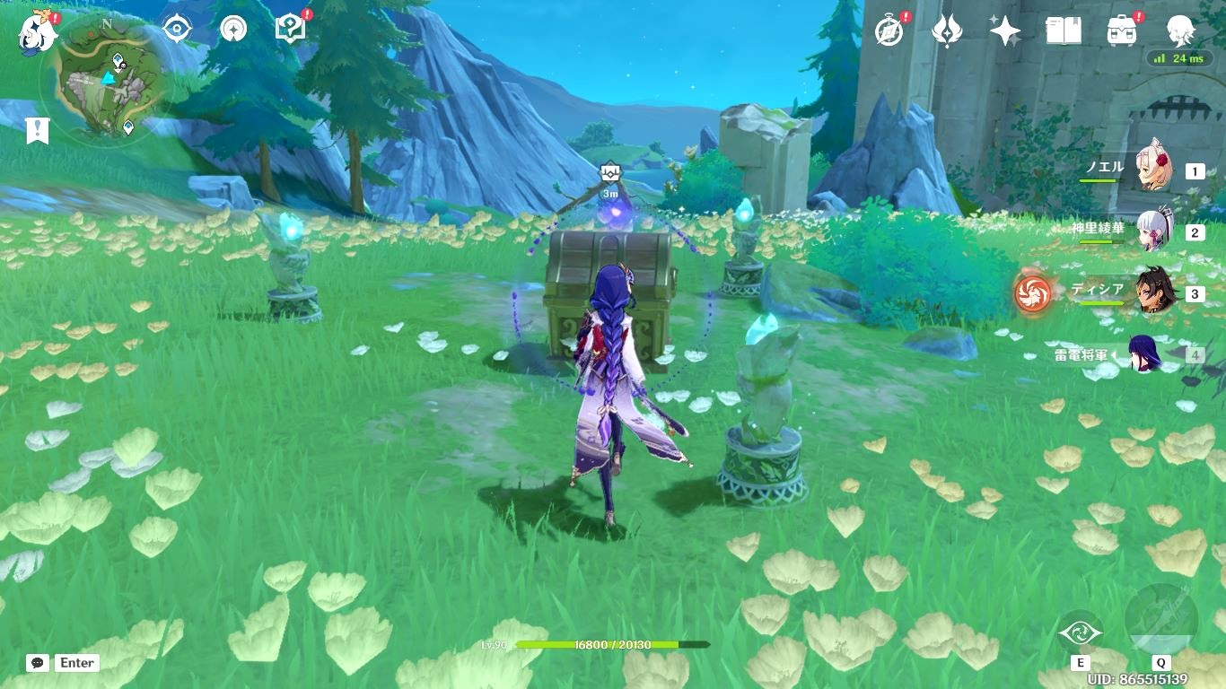 原神☆「螭の話」:5つの岩尊像ギミック＆軽策荘の最も高い場所を探すこーちゃんのゲーム部屋