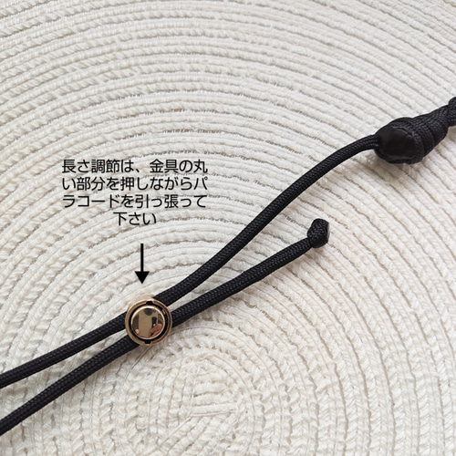 長さ調節可能＊パラコードのスマホショルダーストラップ6mm シルバーネックストラップ KIRANKIRA 通販18797960Creema クリーマ