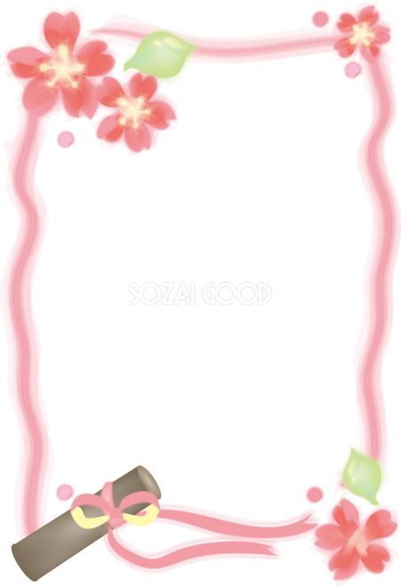 水彩で描いた菜の花の飾り枠 角フレーム A4サイズ 縦長 イラスト素材6998088- フォトライブラリ