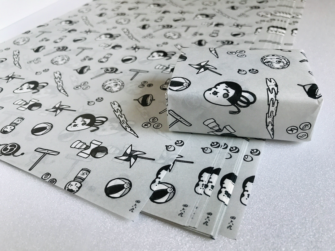 簡単可愛い！包装紙「トイレットペーパーカバー」の作り方。 - bobbin ボビン