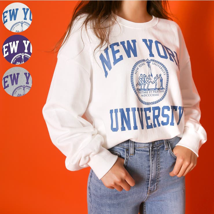 値下 MLB ヤンキース NY ロゴ刺繍 Vネック トレーナー スウェットL