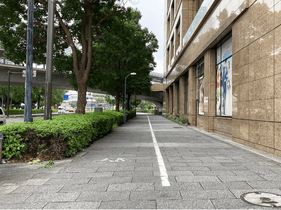 日本の横浜都市景観 大人の縁日で賑わう横浜橋通商店街・自転車を押す買物客らと危険運転者（中央奥）の写真素材 [56946271] -