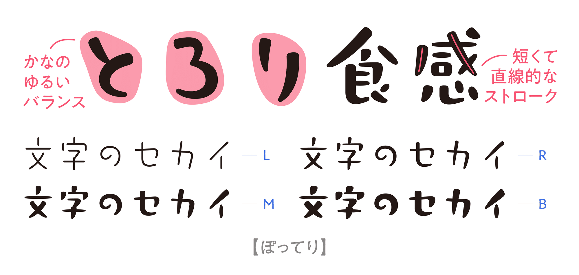 手書き風の、ほんわか可愛く優しいフォント「かに沢のりお」デザインポケット