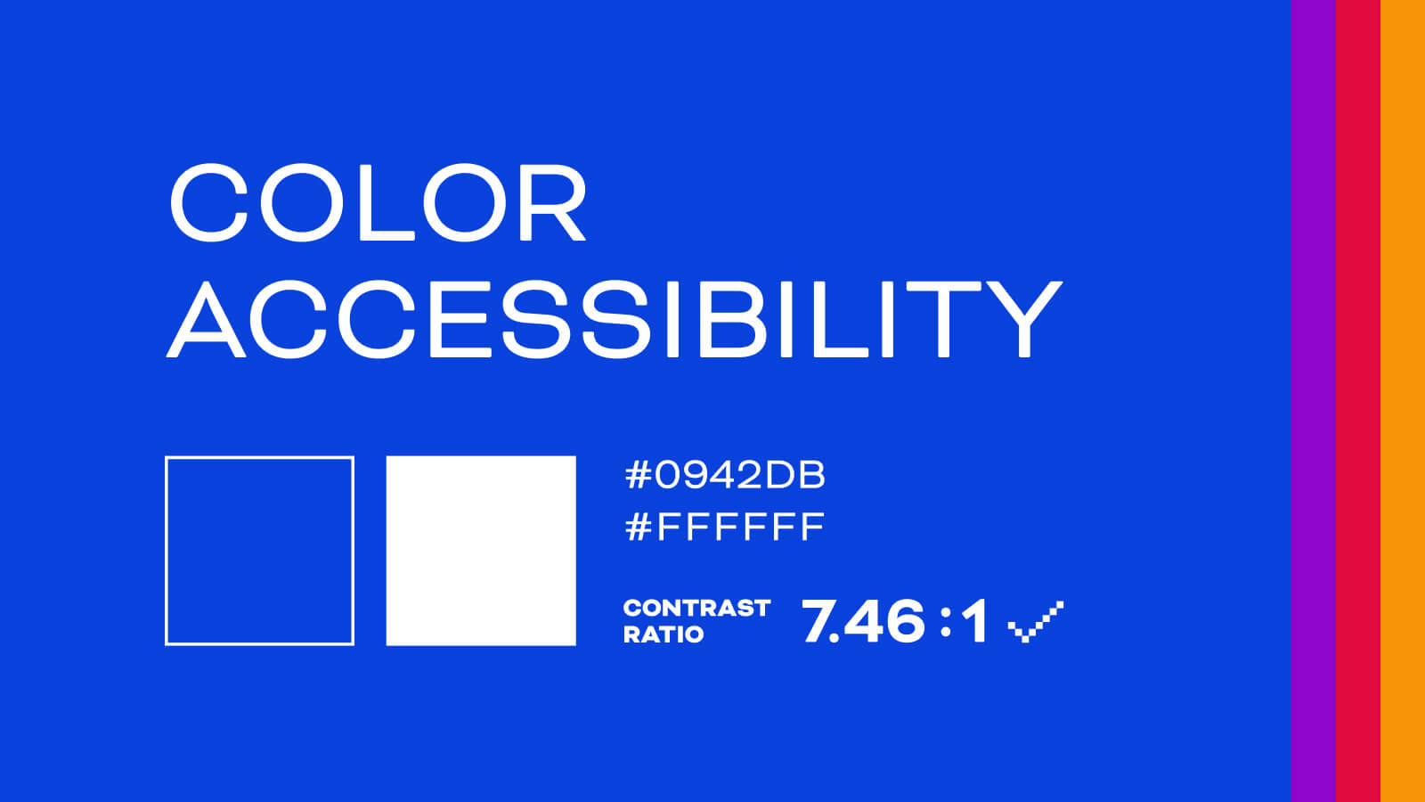 配色のコントラスト：ウェブアクセシビリティ – 届く！伝わる！デザインレシピ