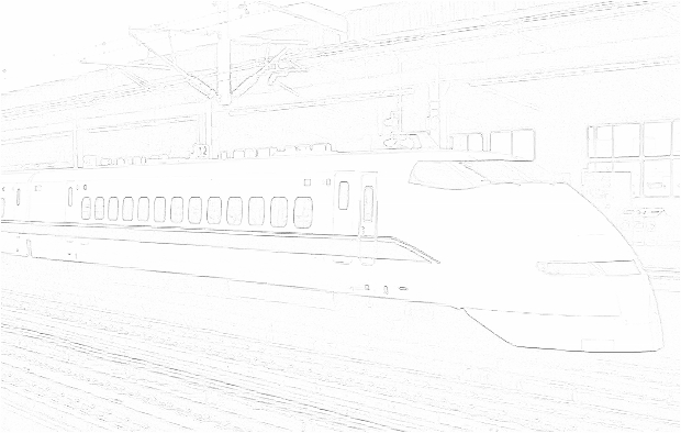 顔と過積載の貨物を持つコミックトラック - 無料の塗り絵テンプレート