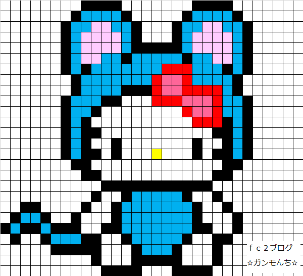 アイロンビーズ キティちゃん 手作りの通販 by よこよこ☆ラクマ