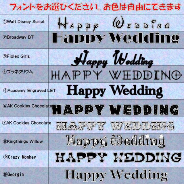 Canvaで結婚式アイテムの作成方法！おすすめフォントもご紹介