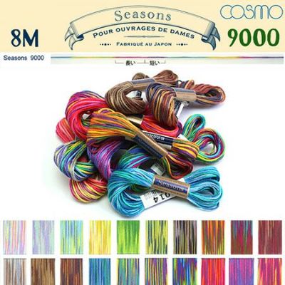 刺しゅう糸見本帳 『サンプル帳 25番糸コスモ 1501』 手芸,刺繍 刺しゅう ,ルシアン,糸見本 ホビー材料の通販「ユザワヤ公式ネットショップ」