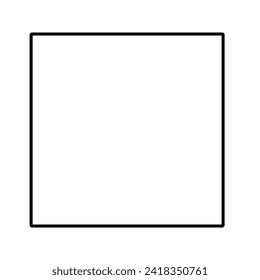 幾何学模様の古典的な優雅さと滑らかな輪郭を捉えた黒と白の丸みを帯びた正方形のパターン写真」のイラスト素材 2418350761Shutterstock