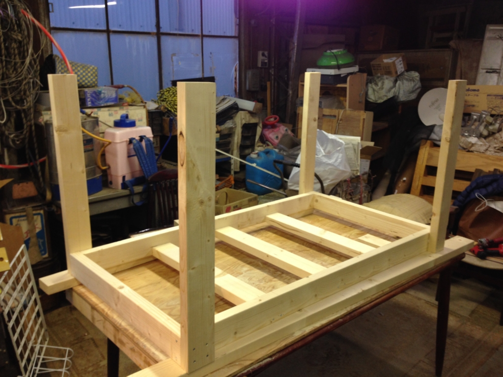 組み立て・解体できる作業台で人気！｢馬脚テーブル」DIY入門キナリノ