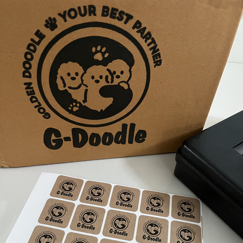 楽天ロゴ入りダンボール完成しました！文房具屋フジオカ文具e-stationery