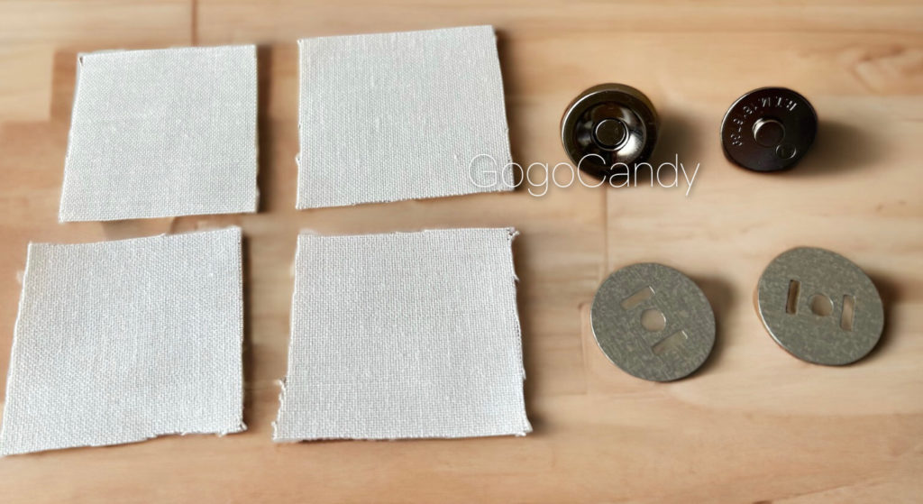 コモライフ はさんでつけるマグネットボタン 390453 1セット 2個組- アスクル