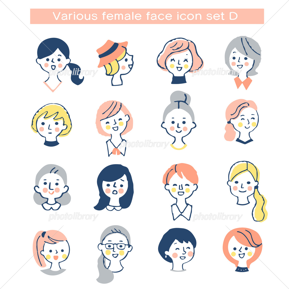 PC入力をする女性会社員のアイコンフリーのアイコンイラスト素材 icon-pit