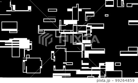 グリッチ効果ボーダーデザインイラスト画像とPNGフリー素材透過の無料ダウンロード - Pngtree