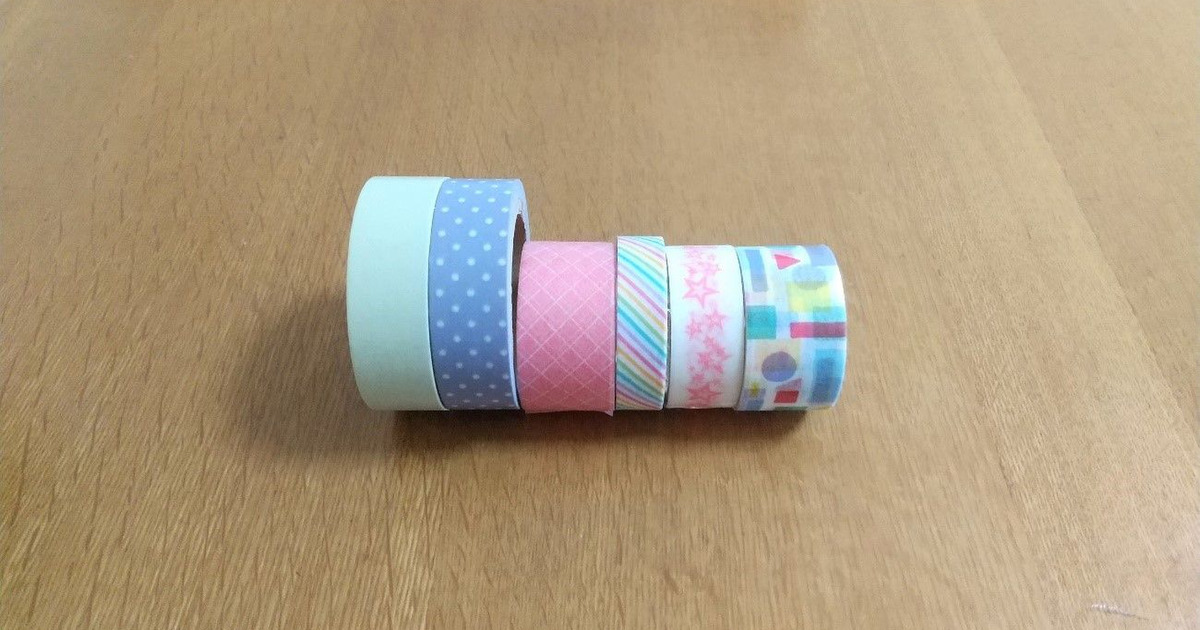 マスキングテープ」のおしゃれな使い方。簡単＆便利なマステアレンジ術Sheage シェアージュ