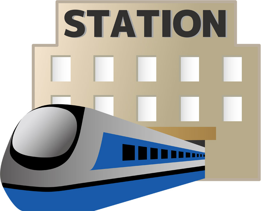 電車・駅 フラットデザイン カラーアイコン フリー素材 – アイコン・イラストダウンロードサイト OWL STOCK -オウルストック