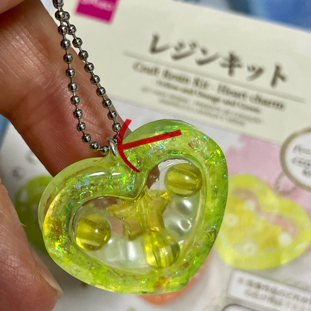 ダイソーハートレジンキットTikTok