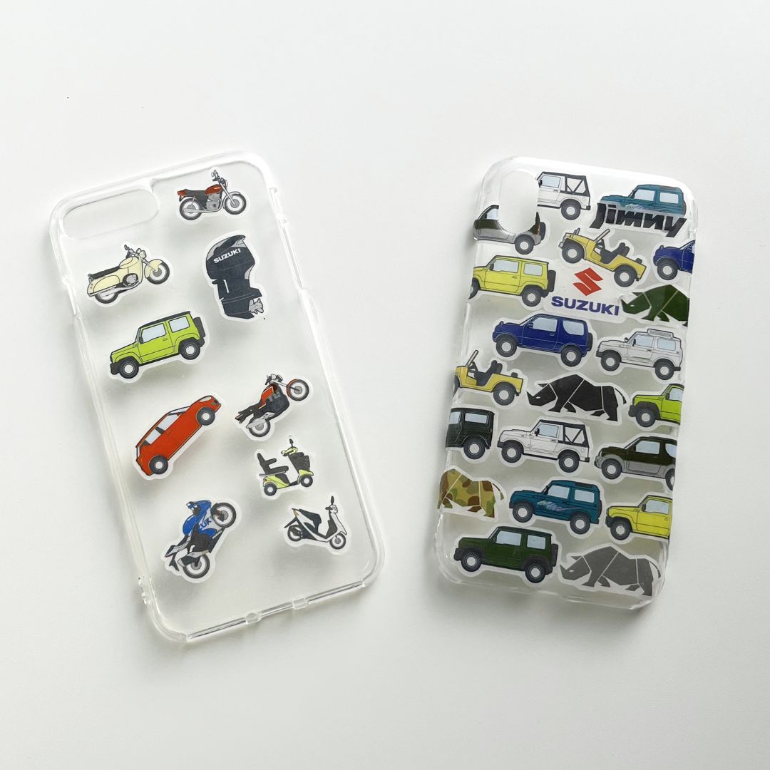 UVレジンで直す! 透明なスマホケースでも綺麗に修理うしやのてしごと