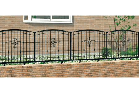 フェンス おしゃれ 低め 外構 柵 庭 白 ホワイト 黒 ヨーロピアン DIY 簡単 埋め込み 差し込み : うさぎ屋 インテリア&DIY - 通販- Yahoo!ショッピング