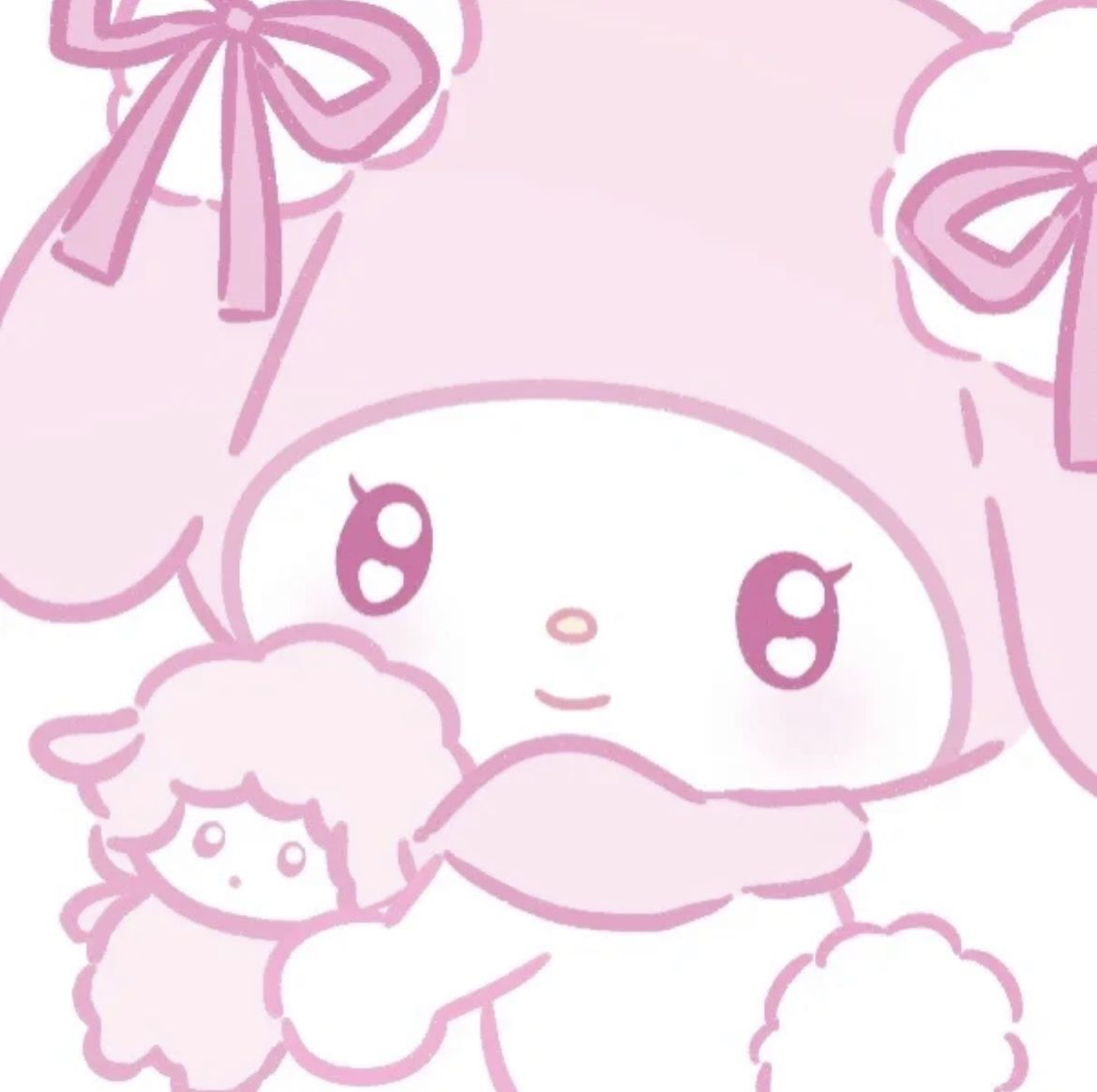 ピンクかわいいパンアイコンイラスト・フリー素材なら「シンテリ」