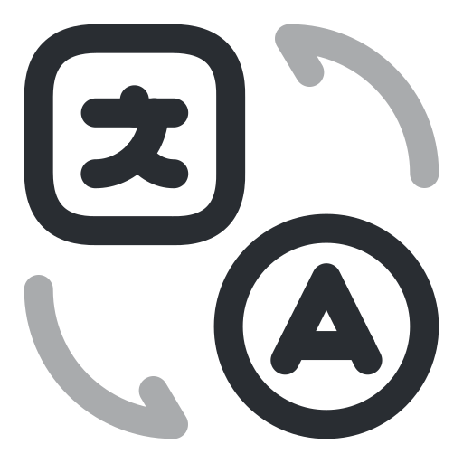 Web ページ翻訳アイコン白い背景に分離された Web デザインの概要 Web ページ翻訳ベクトル アイコンPremiumベクトル素材