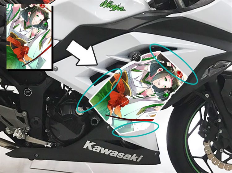 WR250Xのオリジナルデカール：Q私がモテないのはどう考えてもWR250Xが悪い