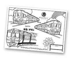 まとめ GWはおうちでぬりえ 鉄道会社公式の電車ぬりえをまとめた-On Your Mark