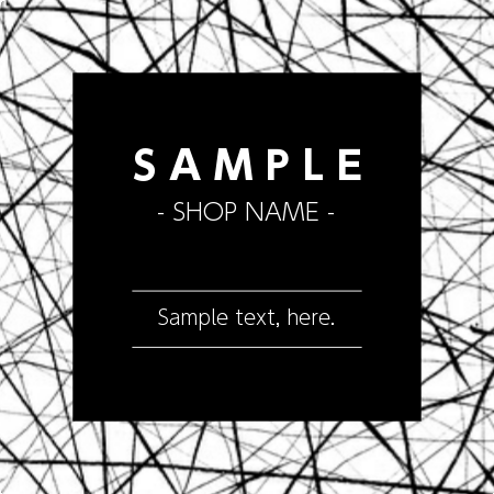 クール_おしゃれ_9448のシール・ステッカー・ラベル無料デザインテンプレート印刷のラクスル