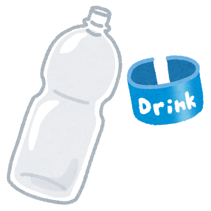 水の入ったペットボトルのイラストかわいいフリー素材集 いらすとや