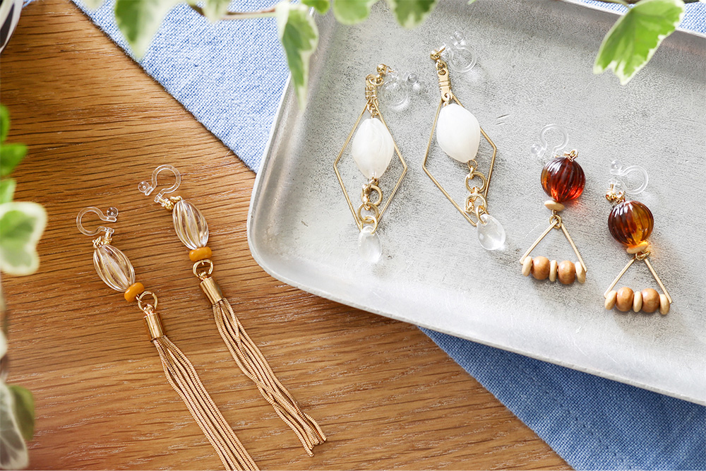 100均ライフ セリアの100円アクリルビーズはクオリティが高すぎる！ 高級感のあるピアスがたくさん作れるぞ!!ロケットニュース24