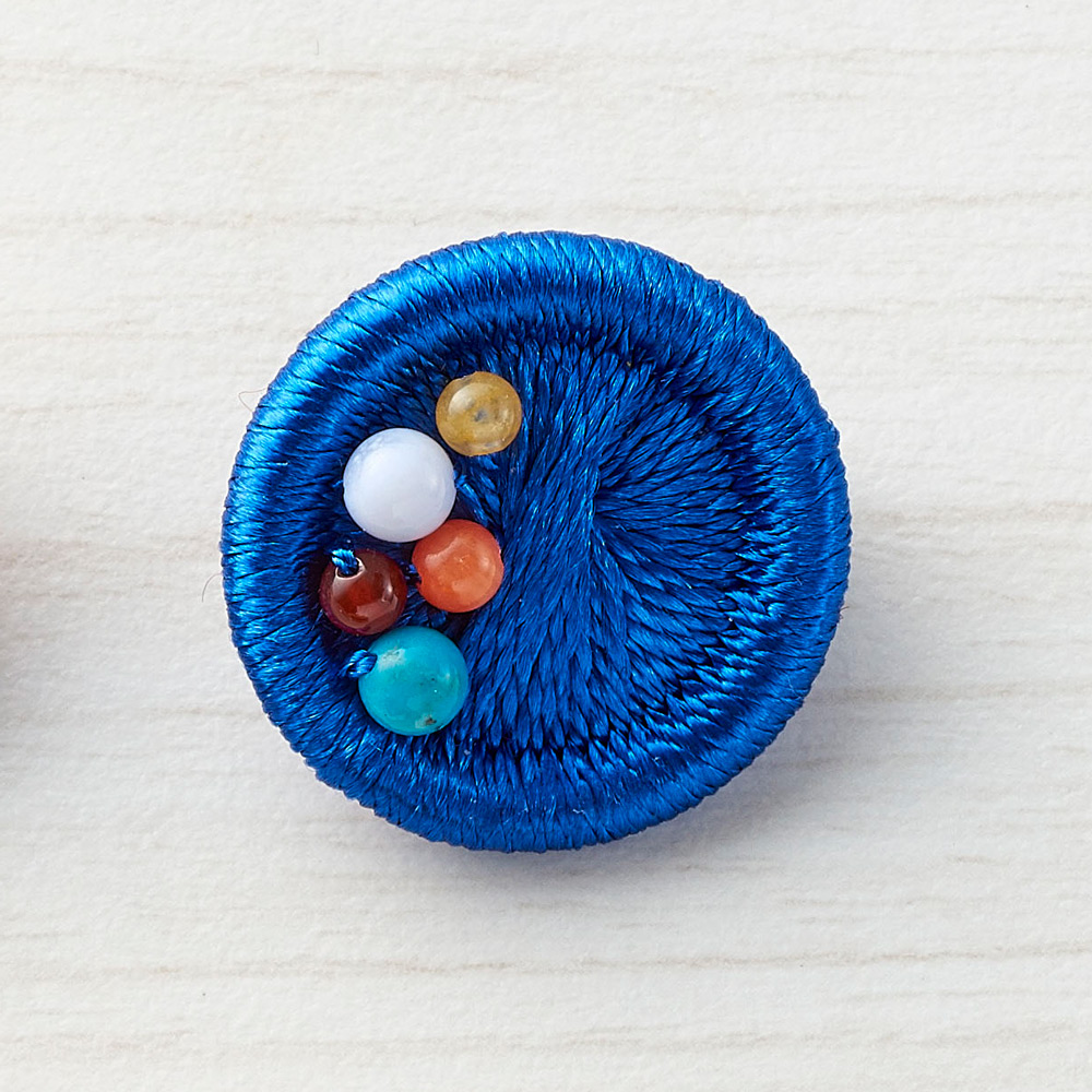 Amazonチャルカ 糸ボタン土台 糸ボタンベース 5個セット 5種詰め合わせハンドメイド材料HMO00009ボタン 通販