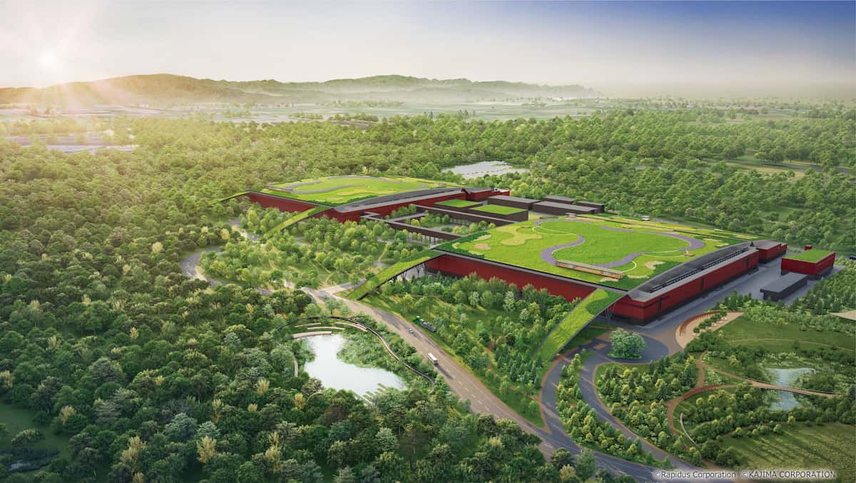 K125 道路工事計画の完成予想図 土木工事 手描きパース