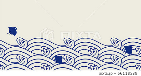 波のパターンPremiumベクトル素材