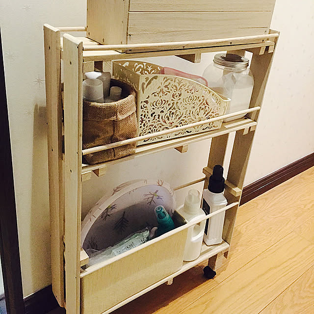 ネジ・釘不要！ワンコインdeすのこラックDIYゆるゆるっと主婦日記