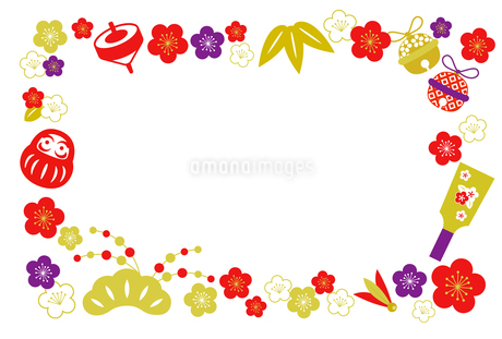 はがきメッセージカードフレーム📑無料ダウンロード！テンプレルン📑無料ダウンロード！テンプレルン