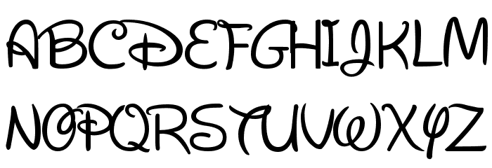 Disney Letters Printable - Printable Party Favors