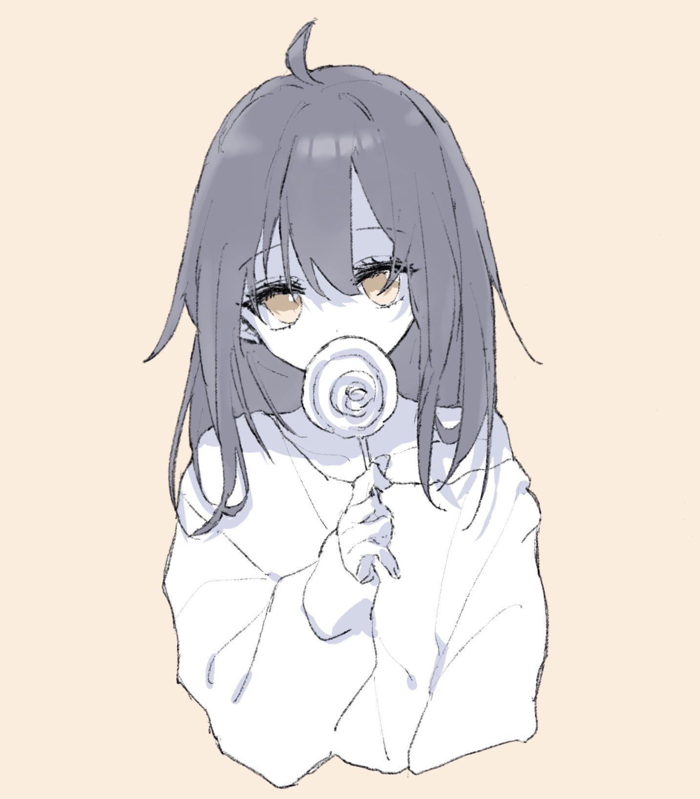 上品な雰囲気のおしゃれ女子アイコンイラスト・フリー素材なら「シンテリ」